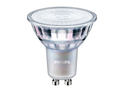 Lampe LED GU10 4,9W 230V 3000K 36° 355lm 25000H gradable IRC90 • PHILIPS