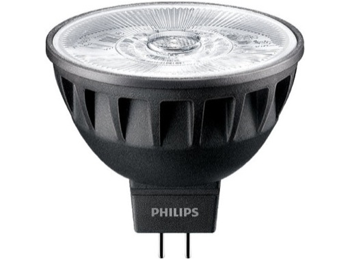 Lampe LED GU5,3 8W 12V 2700K 24° 485lm IRC92 40000H gradable • PHILIPS