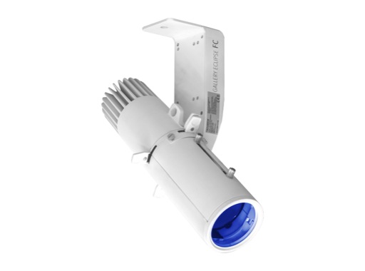 D&eacute;coupe GALLERY ECLIPSE 60 W zoom 20-37&deg; RGBW finition blanche &bull; PROLIGHTS