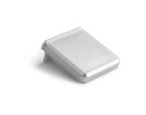 ESL • Embout plein teinte métal pour profilé gamme GIZA SQUARE-accessoires-de-profiles-led-strip