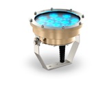 Projecteur immergeable DIVE 12 N FC en saillie 12 LEDs Full RGBW 25 &deg; IP68 - DTS-projecteurs-immergeables