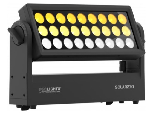Dalle à LEDs SOLAR27Q 27 x 10 W RGBW IP65 • PROLIGHTS