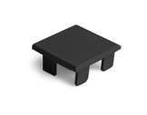 ESL • Embout plein noir pour profilé gamme LIPOD-accessoires-de-profiles-led-strip