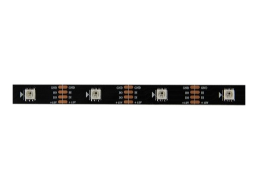 DENEB • LED STRIP 150 LEDs matricées RGB 12 V 22,5 W 5 m IP20 fond noir