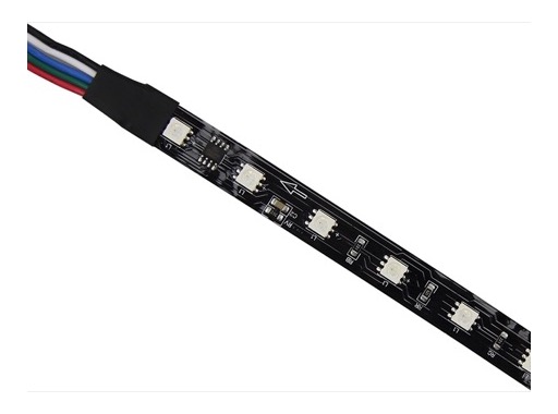 LED Strip matric&eacute; (par 6) RGB 48 LEDs/m 12 W/m 24 V DMX bobine 5 m IP20 - DENEB