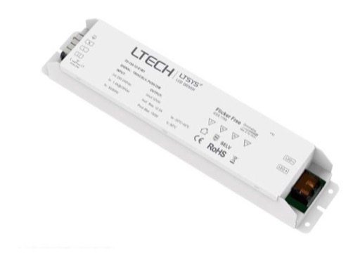 ESL • Driver ledstrip 150W 240V/12V CV 1Circuit TRIAC/Push