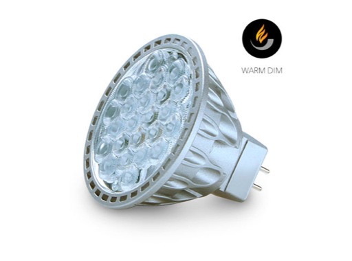 Lampe LED SORAA MR16 Vivid Warm Dim 7,5W 12V GU5,3 1800K - 3000K 25° 430lm IRC95