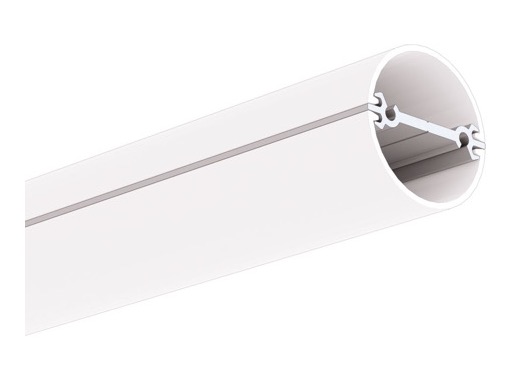 Profilé DOUBLE JAZ alu anodisé 2 m (sans diffuseur) - KLUS