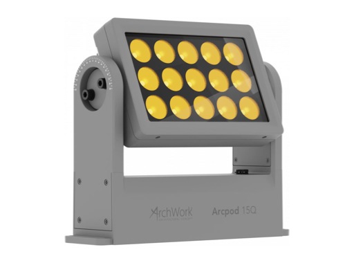 Dalle à LEDs ARCPOD15Q 15 x 10 W RGBW IP66 - ARCPOD ARCHWORK