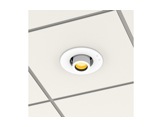 PROLIGHTS • Collerette blanche pour kit d'encastrement plafond gamme EclDisplay