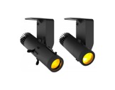 PROLIGHTS • Corps de luminaire EclDisplay DAT LED RGBW 40 W noir (optique en opt-cadreurs-et-projections-gobos