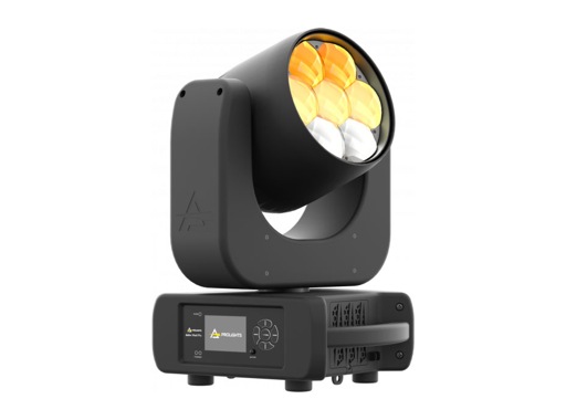 PROLIGHTS • Lyre Wash matricée Astra Wash7Pix LEDs Full RGBW 7x40 W, zoom 4-56°