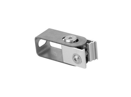 FIxation inox articulé 60 mm pour profilé gamme double & HR-OPTI - KLUS