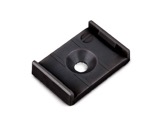 Clip de fixation PVC noir pour profilé gamme double & lipod - KLUS-accessoires-de-profiles-led-strip