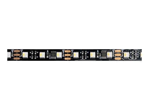 DENEB • LED STRIP 300 LEDs matricées ( par 3 ) RGBW 12 V 60 W 5 m IP20 fond noir
