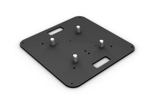 Embase lourde 600 x 600 x 6 mm pour s&eacute;ries M222/M290/M390 + demi-connecteurs - Q