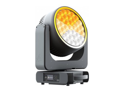 PROLIGHTS • Lyre Wash matricée Astra Wash37Pix LEDs Full RGBW 37x40W, zoom 4-54°