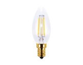 SEGULA • LED Vintage flamme claire 3W 230V E14 2200K 260lm IRC 90 gradable-lampes-led
