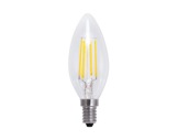 SEGULA • LED Vintage flamme claire 3,2W 230V E14 2700K 270lm IRC 90 gradable-lampes-led