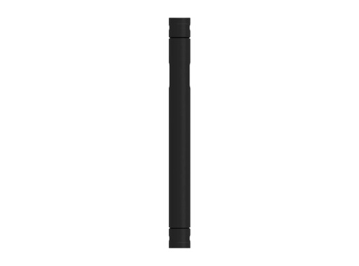 QUICKTRUSS • Tube prolongateur 2 directions aluminium noir 500 mm 