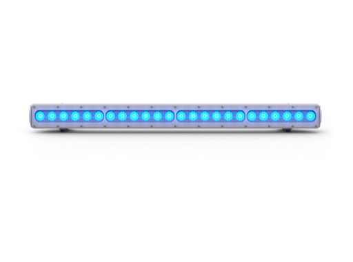 DTS • Barre FOS 100 POWER FC 24 LEDs Full RGBW 25 ° 1 m IP65 argent (sans alimen