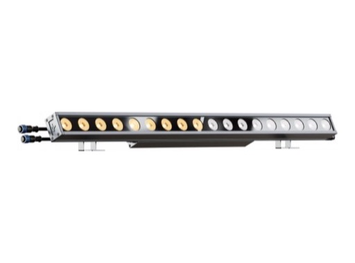 PROLIGHTS • Barre LED ArcShine M18VW 18 x 4 W blanc variable 8 ° IP66 1 m