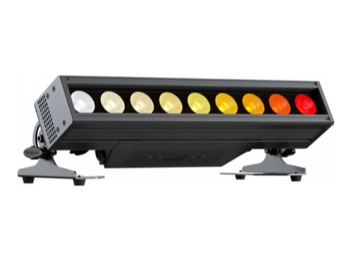 PROLIGHTS • Barre LED LumiPix XB050 Full RGBW 9 x 20 W matricées IP65 0,5 m