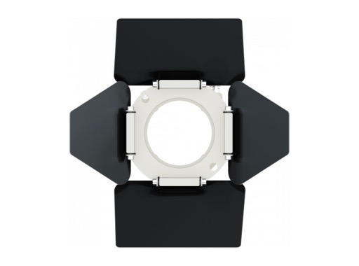 PROLIGHTS • Volet 4 faces + porte filtre pour gamme EclMini blanc (intérieur noi