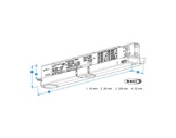 Global trac adaptateur + driver DALI 300-1050 mA pour rail 3 all. noir (à monter-alimentations-et-accessoires