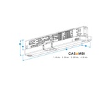 Global trac adaptateur + driver CASAMBI 300-1050 mA pour rail 3 all. noir (à mon-rails-3-allumages