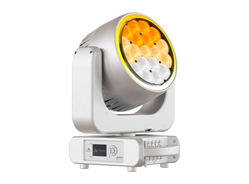 PROLIGHTS • Lyre Wash matricée Astra Wash19Pix LEDs Full RGBW 19x40 W, zoom 4-54