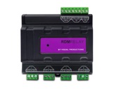 VISUAL PRODUCTIONS • RdmRelay 4 relais DMX RDM sur rail DIN-relais