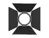 PROLIGHTS • Volets 4 faces + porte filtre pour Jet Par7ZIP ou Astra Par7ZIP noir-accessoires