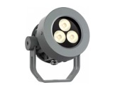 Projecteur ArcSpot XSVW LED 3 x 4 W blanc variable 10 ° IP66 IK07 gris-projecteurs-en-saillie