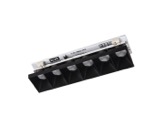 KLUS • Module Optics DOT 6 x 1 W 3 000 K IRC 90 24 ° 24 VDC noir-ledstrip-non-matrice