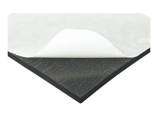 Mousse PE noire • auto-adhésive 2000 x 1200 x 15 mm