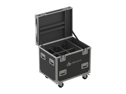 Flight case pour 6 stroboscopes Sunblast FLX + accessoires