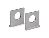 KLUS • Jeu de 2 anneaux de suspension inox pour profilé gamme Double, Jaz