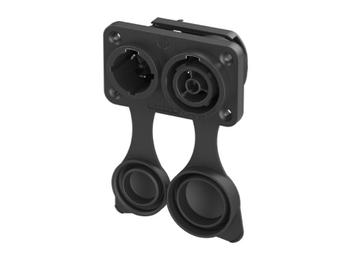 NEUTRIK • Double embase powerCON TRUE1 airtight mâle / femelle IP65