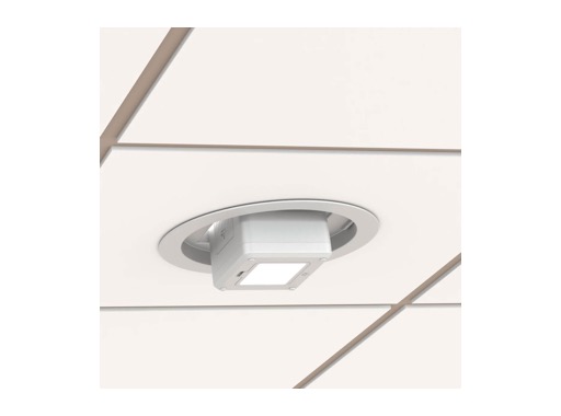 Kit d'encastrement plafond blanc pour projecteurs série Gallery WashDAT - PROLIGHTS