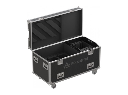 Flight case pour 6 PARs LED série EclPar IPL - PROLIGHTS