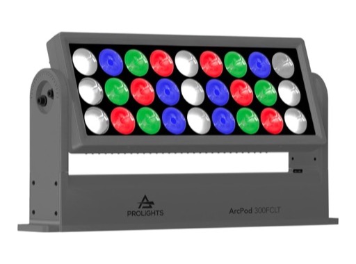 Dalle à LEDs ArcPod 300FCLT RGBW 27 x 10 W 2,5 ° IP66 - PROLIGHTS