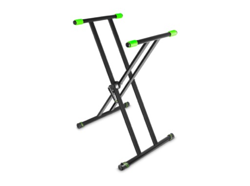 Stand pour Clavier en X, deux niveaux noir - GRAVITY