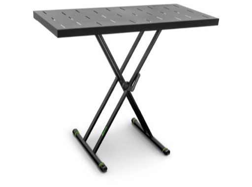Ensemble avec support de clavier X-Form double et bureau rapide - GRAVITY
