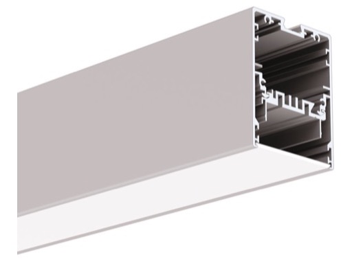 Profilé MOD-50 alu anodisé 2 m (sans diffuseur) - KLUS
