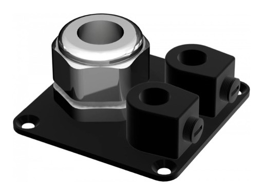 Plaque pour Power In et DMX In / Out pour série EclPendant Jr - PROLIGHTS