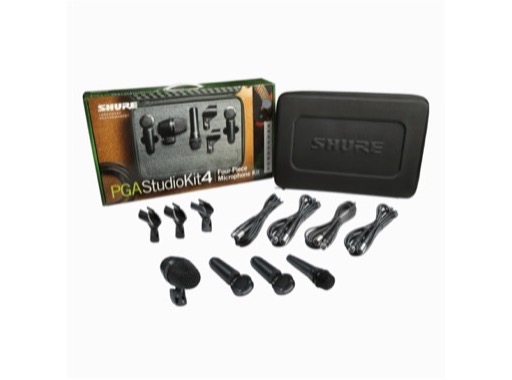 SHURE &bull; Mallette 4 micros studio