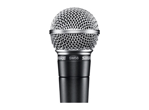 SHURE &bull; Emetteur main - SM58 - 606 &agrave; 670 MHz