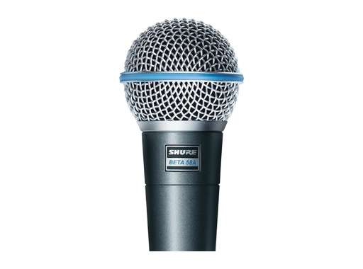 SHURE &bull; Emetteur main - BETA58A - 606 &agrave; 670 MHz