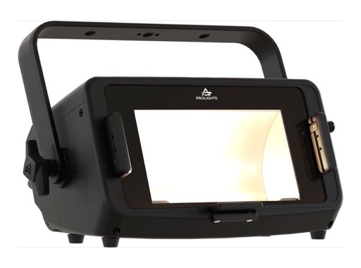 Projecteur asymétrique LED EclExpo Flood300 IP VW blanc variable 300 W IP65 noir - PROLIGHTS
